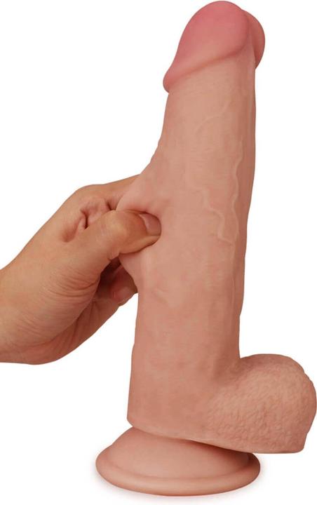Actual product image Lovetoy Sliding Skin Dildo