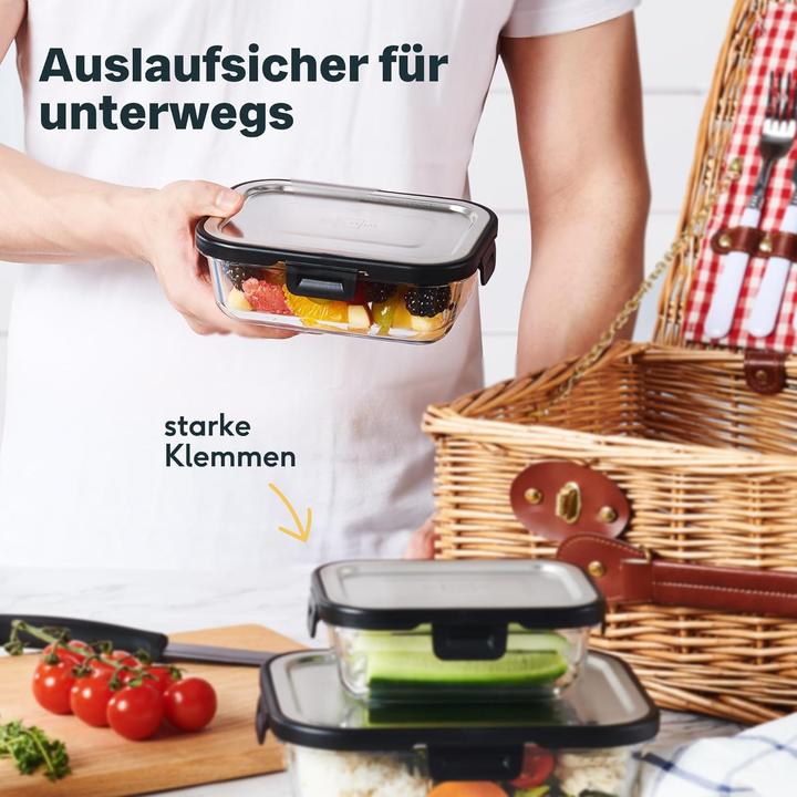 Actual product image Silberthal Luftdichte Frischhaltedose (1 l)