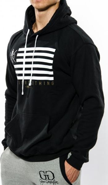 Produktbild Gym Generation Warriors Flag Hoodie BLACK (L)