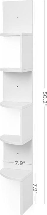 Actual product image Vasagle Corner (20 x 20 x 126 cm)