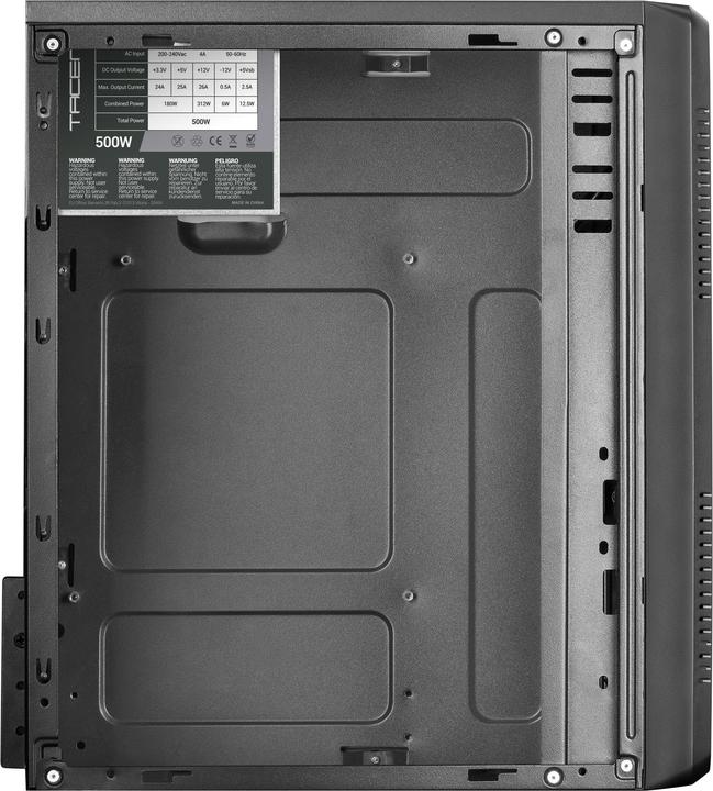 Produktbild Tacens Boitier Mini Tour Micro ATX Anima ACM500 avec alimentation 500W (Noir) (mATX, Mini-ITX)