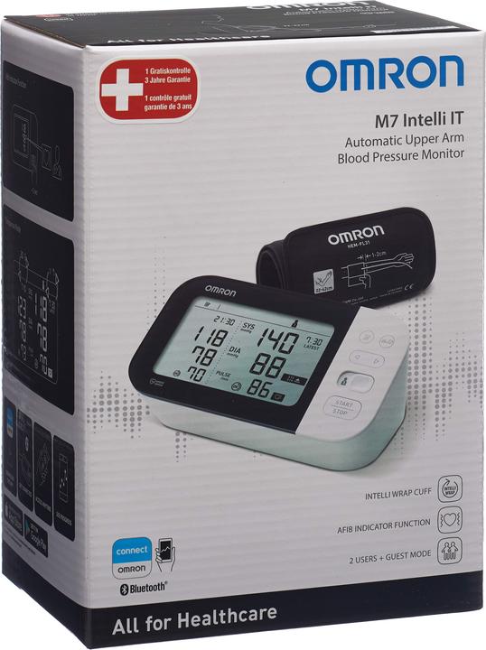 Produktbild Omron M7 Intelli IT (Blutdruckmessgerät Oberarm)