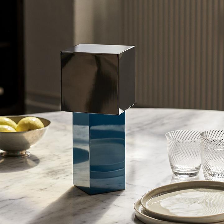 Image du produit &Tradition Pivot ATD7 Lampe de table portable Blue Silver (675 lm, G4)