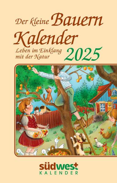 Produktbild Der kleine Bauernkalender 2025 - Leben im Einklang mit der Natur - Taschenkalender im praktischen (Deutsch)
