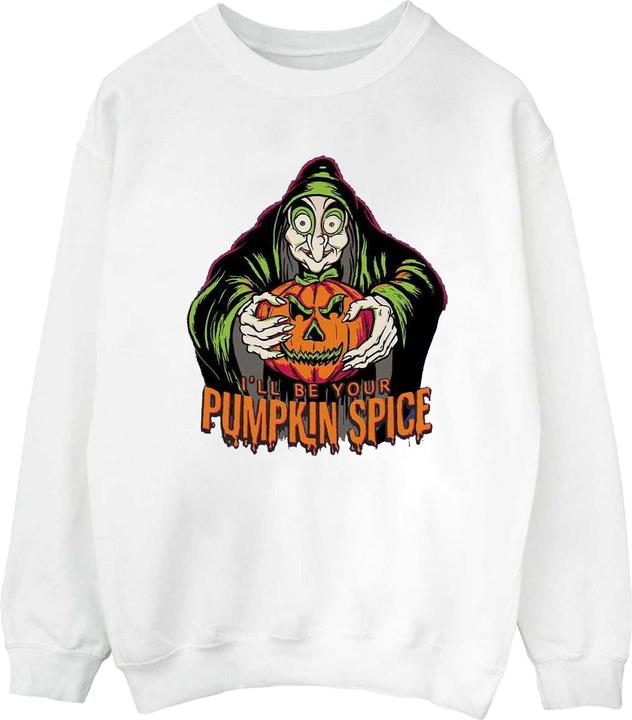 Actual product image Disney Womens/Ladies Pumpkin Spice Evil Queen Villains Sweatshirt (M)