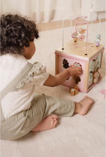 Image du produit Little Dutch Aktivitätenwürfel Fairy Garden mit Motorikschleife