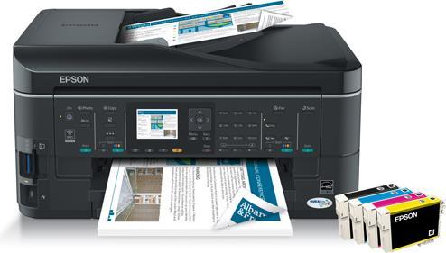 Epson Stylus BX625FWD, All-in-One, WLAN, Fax, ADF (Inktpatroon, Kleur)