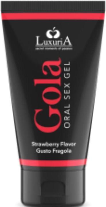 Produktbild Luxuria Gola Oral Pleasure Strawberry Edible Oral Pleasure Gleitmittel auf Wasserbasis Strawberry Fla (50 ml)