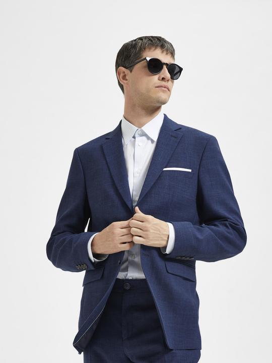 Image du produit Selected Homme Blazer en lin mélangé (102)