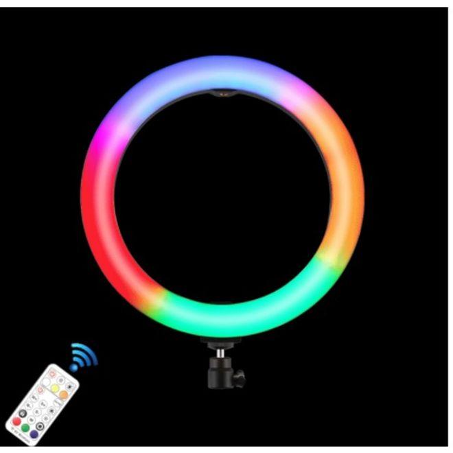 Actual product image Puluz 10.2" RGBWW 168 Marquee LED Ring Light & 165cm Tripod (Ring light)