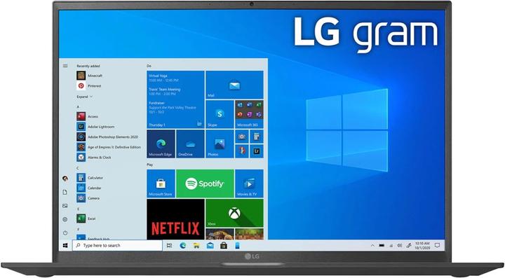 Productafbeelding LG Gram 17 (17", Intel Core i7-1165G7, 16 GB, 1000 GB, NL)