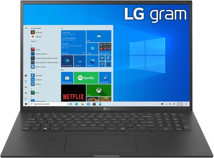 Productafbeelding LG Gram 17 (17", Intel Core i7-1165G7, 16 GB, 1000 GB, NL)