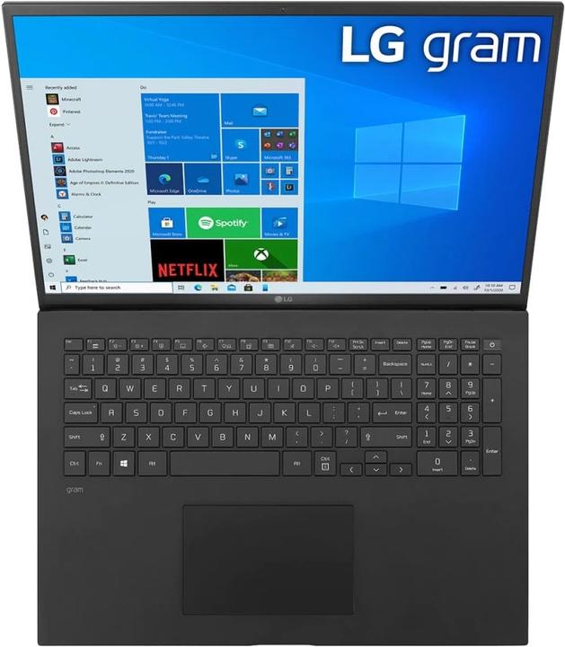 Productafbeelding LG Gram 17 (17", Intel Core i7-1165G7, 16 GB, 1000 GB, NL)