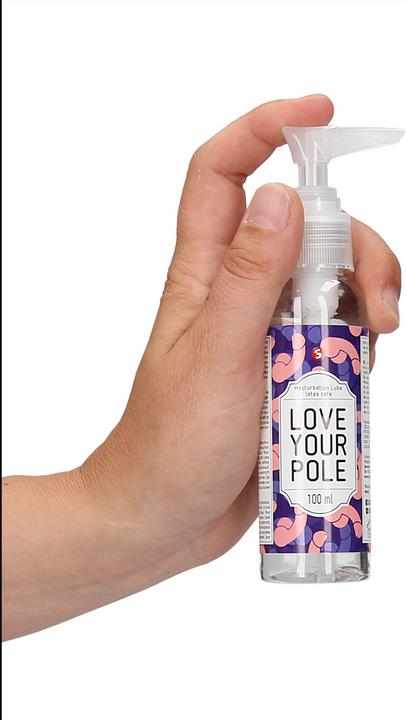 Actual product image Shots Masturbation Lube - Love Your Pole - 100 ml (100 ml)
