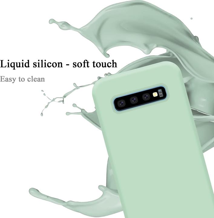 Immagine prodotto Cadorabo Copertura della cassa del silicone liquido TPU (Samsung Galaxy S10+)