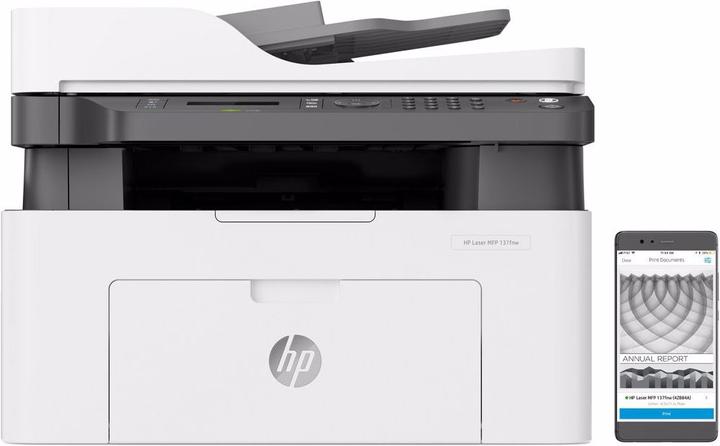 Actual product image HP 137fnw (Laser, Black and white)