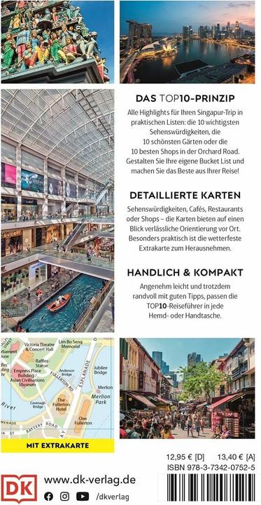 Immagine prodotto TOP10 Reiseführer Singapur (Tedesco, DK Verlag Viaggi, 2023)
