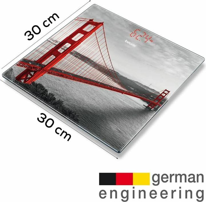 Immagine prodotto Beurer Scala di vetro GS 215 San Francisco (180 kg)
