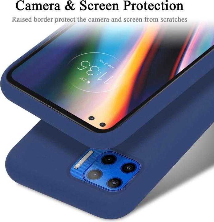 Image du produit Cadorabo Coque pour Motorola MOTO G 5G PLUS TPU Liquid Silicone Case (Motorola Moto G 5G Plus)