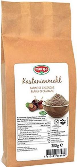 Actual product image Morga Chestnut flour (300 g)