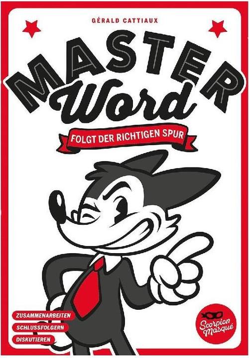 Actual product image Scorpion Masque LSMD0015 - Master Word - Card game, for 2-6 players, from 12 Years (DE Edition) (German)