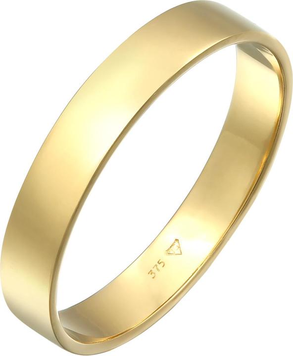 Kuzzoi Ring Bandring Herrenring Freundschaftsring 375 Gelbgold