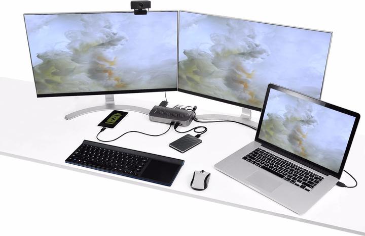 Produktbild StarTech Hybrid Universal Dockingstation (USB-C, USB-A, 6 Ports)