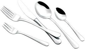 Actual product image Esmeyer 156-119 Cutlery, stainless steel, silver, 21 x 1 x 1 cm (12 Piece, Cutlery set)