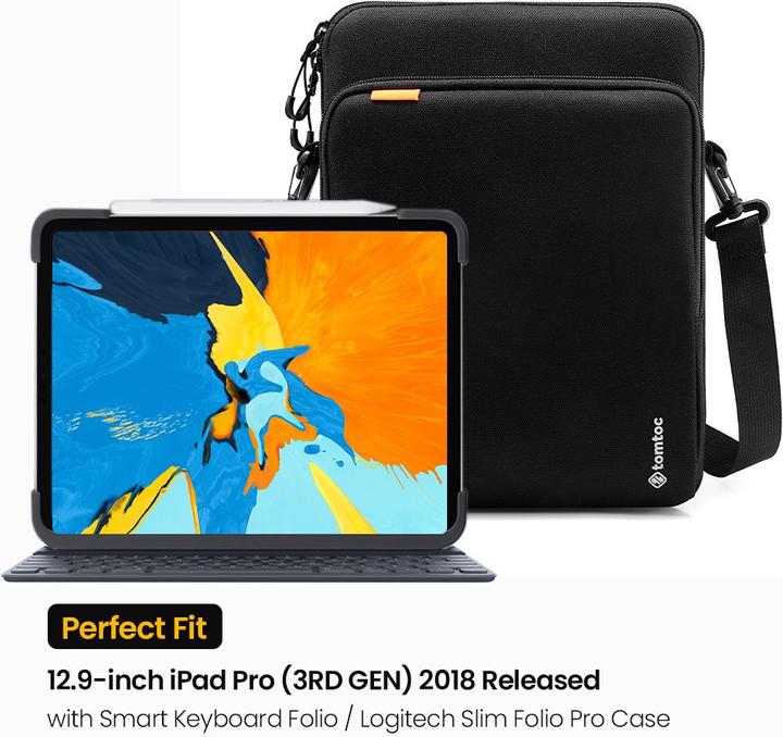 Actual product image tomtoc H13 (9.7-11") Tablet Sleeve (iPad Air 2014 (2. Gen), iPad Pro 10.5 2017 (1. Gen), iPad Pro 11 2018 (1. Gen), iPad Air 2019 (3. Gen), iPad Pro 11 2020 (2. Gen), iPad Air 2020 (4. Gen), iPad Pro 10.5 2019 (2nd Gen), iPad Air 2022 (5th Gen))