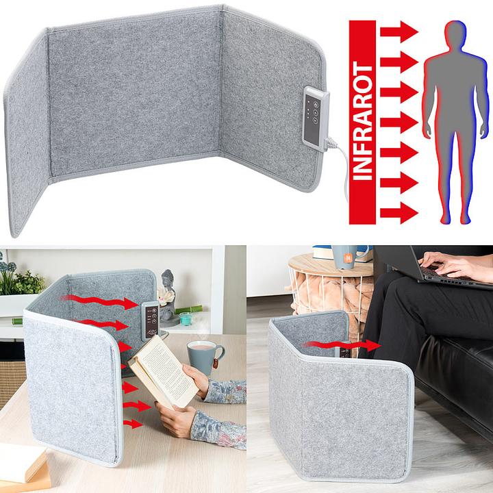 Image du produit Sichler Panneau de chauffage infrarouge à distance pliable