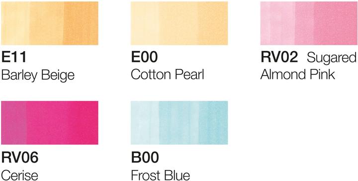 Produktbild Copic Manga 7 (Grau, 3 mm, 5 x)