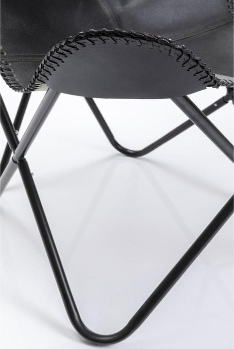 Produktbild Kare Design Sessel California Leder Schwarz