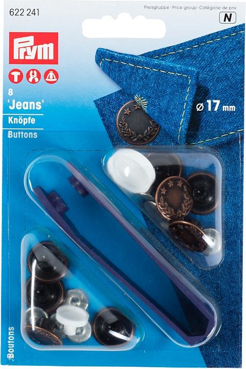 Image du produit Prym Bouton de jean laurier