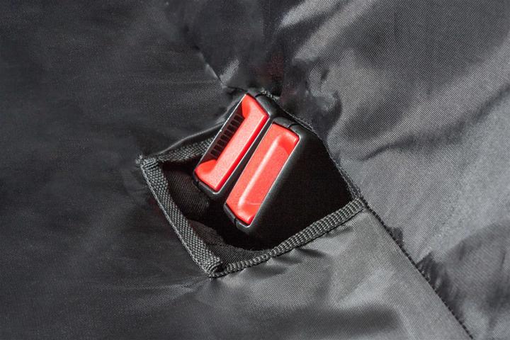 Actual product image Walser Car seat cover Outdoor Sports for the back seat with belt opening