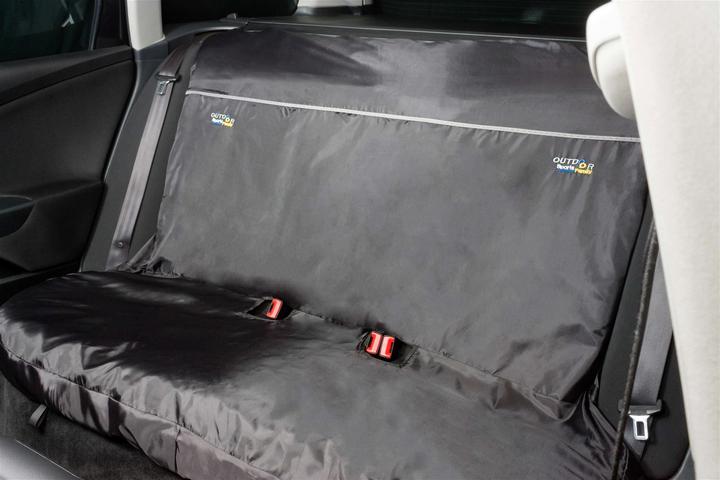 Actual product image Walser Car seat cover Outdoor Sports for the back seat with belt opening