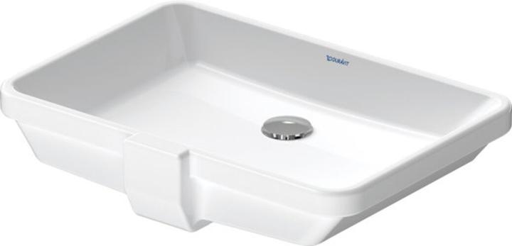 Produktbild Duravit Einbauwaschtisch 2ND FLOOR m ÜL o HLB 525x350mm o HL IB weiss (350 mm, 525 mm)