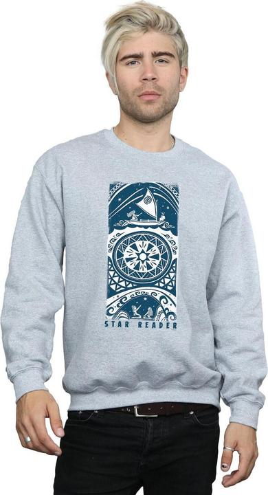 Actual product image Disney Mens Moana Star Reader Sweatshirt (L)