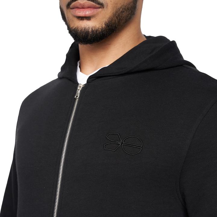 Produktbild Crosshatch Braxson Hoodie mit durchgehendem Reissverschluss (M)