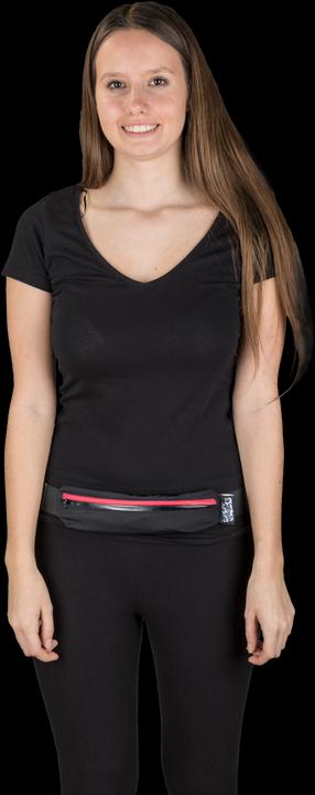 Image du produit SafetyMaker Sac banane LED noir/rouge