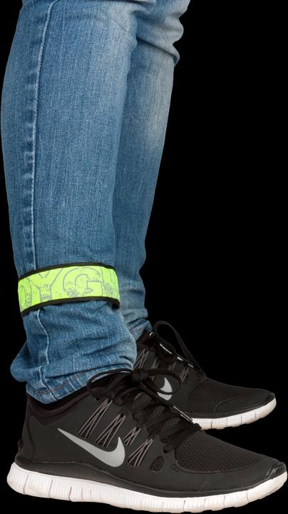 Produktbild SafetyMaker LED Klackband gelb