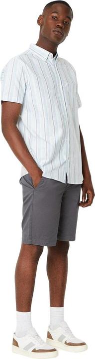 Actual product image Universal Textiles Mens Pastel Striped Short-Sleeved Shirt (XL)