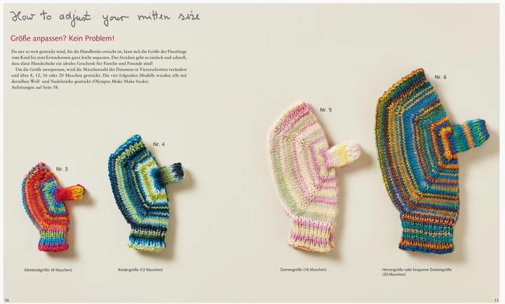 Image du produit Japanische Handschuhe stricken (Allemand, Bernd Kestler, 2023)
