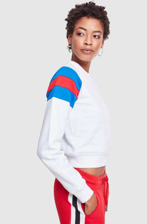 Produktbild Urban Classics Ladies Sleeve Stripe Crew (XXL)