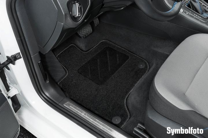 Produktbild Walser Fussmatten für Porsche Cayenne BJ 2002 - 04/2010 (2 Vordermatten + 2 Rückmatten)