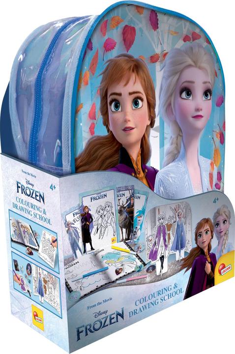 Lisciani Frozen - Zainetto Coloring e Drawing School