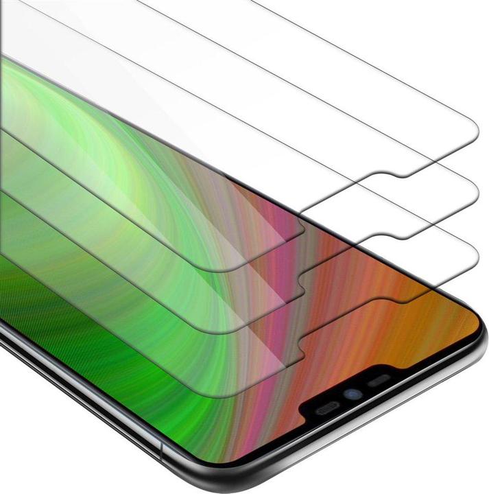 Actual product image Cadorabo Display protection glass (3 Piece, LG G7 Fit, OnePlus X, G7 ThinQ)