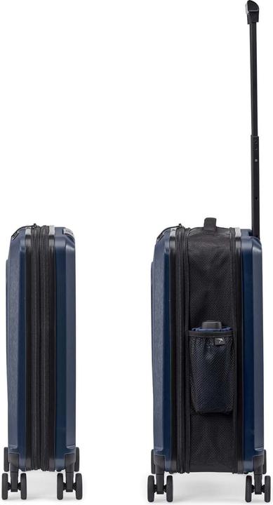 Actual product image Senz Foldable Carry On Trolley, 38L, Midnight Blue (38 l, Hand luggage (up to 50 litres))