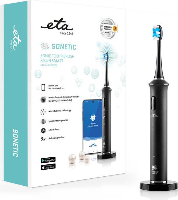 Actual product image ETA 770790000 Electric Toothbrush Adult Toothbrush (Sonic toothbrush)