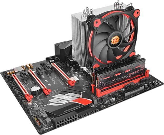 Produktbild Thermaltake Riing Silent 12 Red (159 mm)