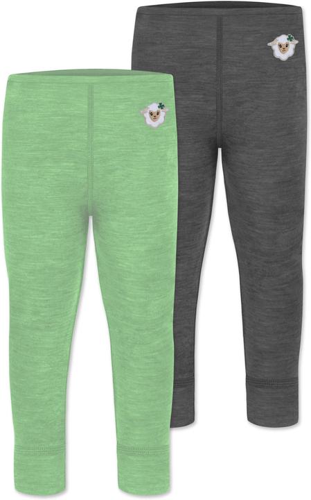 Image du produit Normani Lot de 2 pantalons bébé mérinos "Tutira" - 9507 (62)